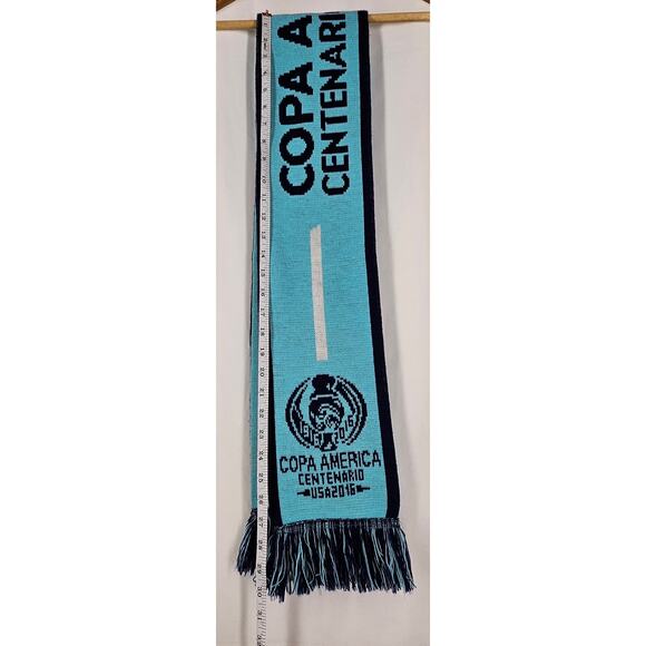 ARGENTINA COPA AMERICA CENTENARIO USA 2016 OFFICIAL SOCCER TEAM KNIT SCARF - Picture 8 of 8